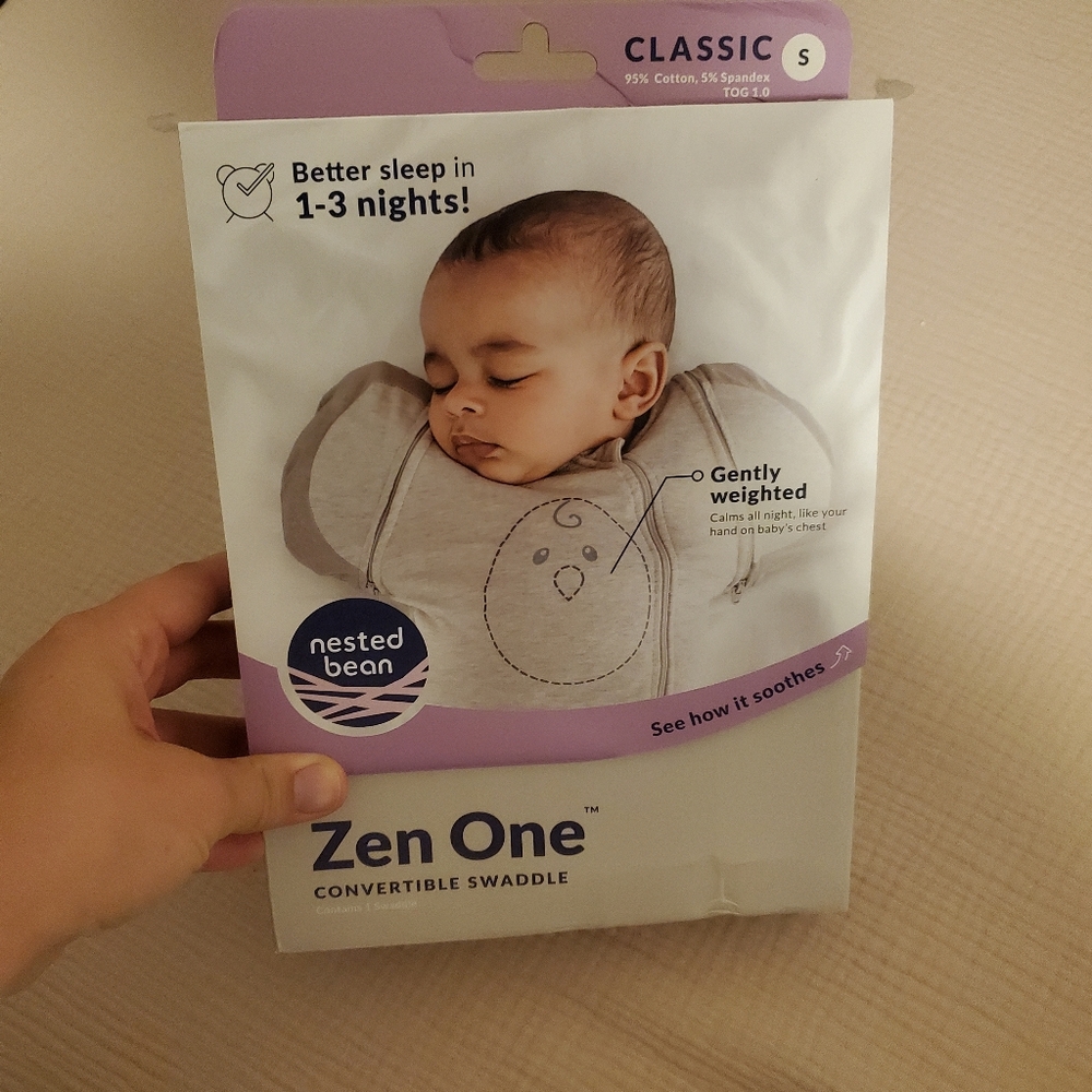 Nested bean sleep sack swaddle